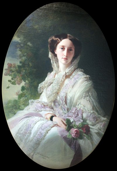 Crown Princess Olga of Württemberg (1822 - 1892) by Franz Xaver Winterhalter
